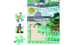 Rolf Puzzels - Puzzel landen China, 81 stukjes
